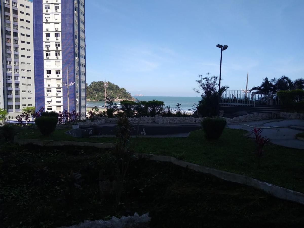 Апартаменти Apartamento Pe Na Areia Com Vista Mar E Wi-Fi Loftjl Com 01 Vaga De Garagem Sujeita A Disponibilidade Сантус Екстер'єр фото